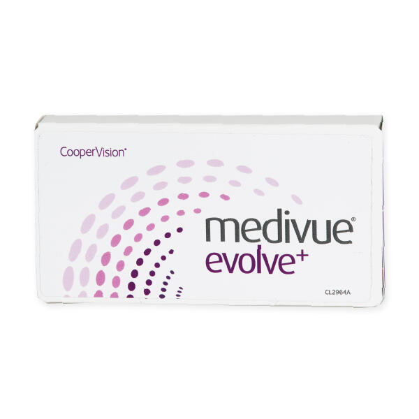 Medivue Evolve+ (Monthly) Contact lenses.
